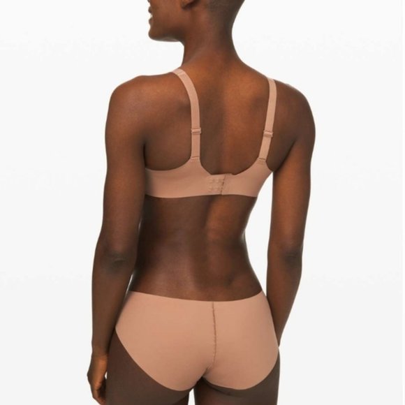 EUC Lululemon | Hold True Bra 34E Beige/Dusty Bronze - Picture 2 of 6